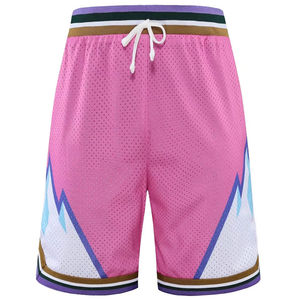 Vente en gros 2025 été vente chaude à la mode basket-ball maille Shorts mode séchage rapide plage loisirs entièrement personnalisable OEM - Product Image 1