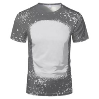 Camisetas de Manga Corta para Hombre, de la Mejor Calidad, Mezcla de Algodón/Poliéster, Impresión Digital, Transpirables, Estilo Urbano, Sublimadas, Color Sólido
