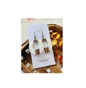 Pendientes de Resina Epoxi al por Mayor del Mejor Fabricante, Diseño Popular de Lujo para Fiestas, Joyería de Moda, Pendientes de Resina, Nuevo Diseño - Product Image 3