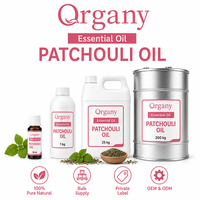 Minyak Atsiri Patchouli Murni 100% Bersertifikat Pogostemon Cablin Distilasi Uap Grosir Label Pribadi OEM Kosmetik