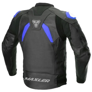 Windproof Winter Leather Motorbike Low MOQ Best Quality <b>Racing</b> <b>Jackets</b> with Plus Size Option Customizable - Product Image 3