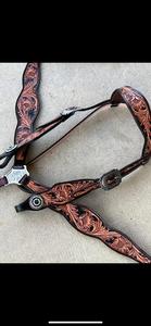 Juego de tachuelas de cuero occidental marrón de lujo para la máxima comodidad de los caballos para la equitación diaria Exportación mundial - Product Image 2