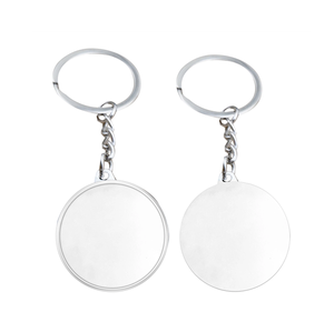 Llavero de Metal Pulido para Coche, Accesorios de Moda, Producto Hecho a Mano, 2 Piezas - Product Image 1