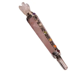 งานฝีมือหินกึ่งมีค่าสำหรับตกแต่งบ้านอัญมณีคริสตัลโมราหินควอตซ์คริสตัลแนวนางฟ้าสไตล์ฮวงจุ้ย - Product Image 1