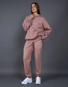 Ensemble de survêtement court en coton personnalisé pour femmes Maternité Design uni à la mode pour la saison d'hiver Vêtements à la mode - Product Image 6