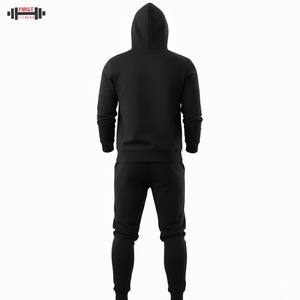Nouveau à la mode fantaisie unisexe hiver Offre Spéciale lavé à l'acide 100% coton polaire à capuche survêtement vêtements de rue hommes pierre lavage sueur - Product Image 2