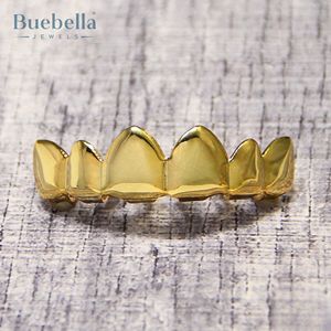 925 Plata 14K chapado en oro dientes Grillz moda cuerpo joyería para hombres mujeres - Product Image 3