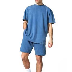 Derniers vêtements à la mode Ensemble t-shirt et short pour hommes Taille et couleur personnalisées Ensemble t-shirt et short pour homme pour adulte du Pakistan - Product Image 1