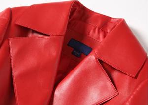 Manteau long veste Original Pure Top cuir de qualité supérieure qualité supérieure pour les femmes 1 pièce support hiver veste matelassée régulière - Product Image 4