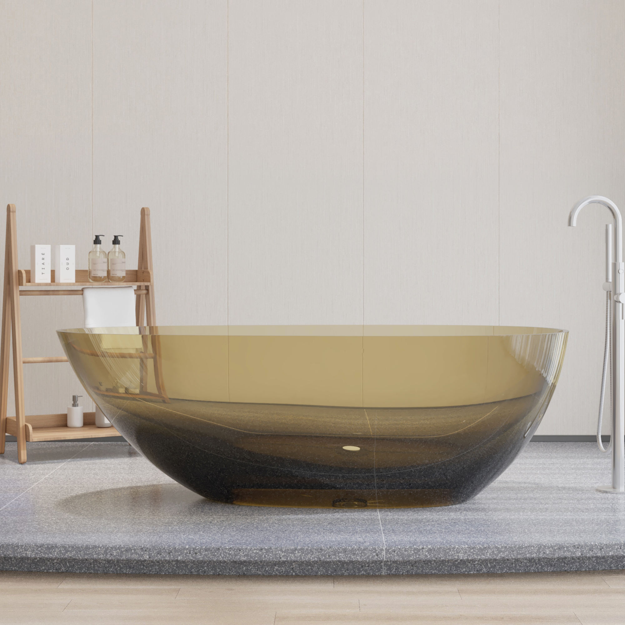 สีน้ำตาล