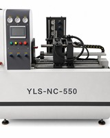 Machine de découpe de profilés en aluminium à double séparation YLS-NC-550, scie automatique servo 550 mm pour unité de fabrication de stores.