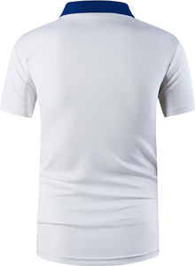 Venta al por mayor de los hombres de verano al aire libre ropa casual de alta calidad de secado rápido de talla grande para Polo Camiseta de punto impreso diseño sublimado - Product Image 4