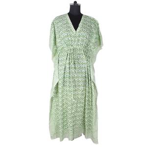 2025 Hot Sale <b>African</b> Batik Long Kaftan Plus Size Dresses Women KFCL005 Manufacturer Women's <b>Wear</b> Designer Indian Cotton Kimono - Product Image 6