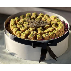 Nueva Mesa decorativa de primera calidad, Cuenco para dulces de postre de Chocolate, elegante cuenco para servir de Metal dorado para bodas, otra venta - Product Image 3