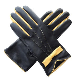 Meilleure vente de gants de travail en cuir Design confortable avec logo imprimé Direct usine Vente en gros Personnalisé de haute qualité - Product Image 6