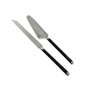 Ensemble de couteaux de coupe et de service de gâteau en acier inoxydable de haute qualité nouvel ustensile de décoration d'article en métal - Product Image 1