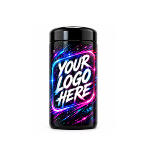 Factory Custom UV Black Violet <b>Glass</b> Jar 50ml 100ml 200ml 500ml 1000mlCR Lid Inner Liner Airtight Smell Proof <b>Packaging</b> - Product Image 4
