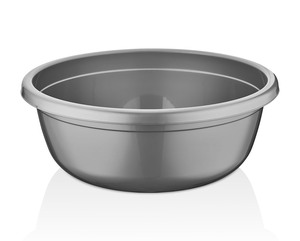 Bac de rangement durable en plastique gris 24L, écologique, antidérapant, design multifonctionnel, utilisation pour les ustensiles ménagers CATEEM - Product Image 1