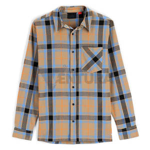 Service OEM, prix de gros, t-shirts en flanelle pour hommes, 100% coton, séchage rapide, couleurs et logo personnalisés, haute qualité - Product Image 1