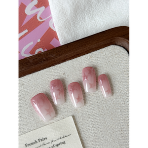 Unghie Finte Press-on Effetto Starlight: Design Elegante con Scintillio Stellato - Product Image 3