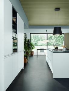 100% Made in Italy Armoires de cuisine professionnelles à finition laquée ou laminée entièrement personnalisées pour l'exportation au détail - Product Image 3