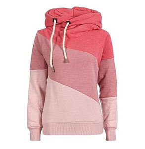 Venta al por mayor logotipo personalizable impreso Sudadera con capucha de gran tamaño de las mujeres sudaderas con capucha en blanco de peso pesado nuevo Casual para mujer Sudadera con capucha polar - Product Image 5