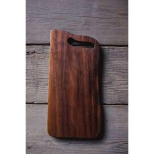 Tabla de cortar de madera reversible con lados planos y ranurados para diferentes tareas de corte tallado y servicio - Product Image 6