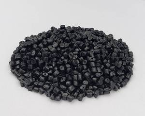 Film LDPE écologique recyclé de qualité HDPE LLDPE Matériau Résine Plastique polyéthylène noir haute densité - Product Image 2