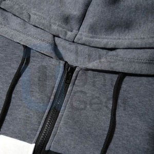 Conjunto de chándal transpirable ecológico con logotipo personalizado OEM, ropa deportiva de invierno para hombres y mujeres, venta al por mayor, Sudadera con capucha y joggers - Product Image 2