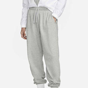 Sweatpants en polyester et coton de haute qualité, personnalisés, grandes tailles, marque privée, sweat-shirt uni pour homme, sweatpants 2024. - Product Image 1