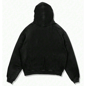 เสื้อฮู้ดผู้ชายสไตล์ล่าสุดสำหรับฤดูใบไม้ร่วง ลายพิมพ์ แขนยาว สีดำ เสื้อฮู้ดผู้ชายแบบหนา อุ่น สวมใส่สบาย สไตล์สตรีทแวร์ - Product Image 2