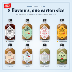 Iced Caramel Latte Ready to Drink Coffee 190ml <b>Glass</b> <b>Bottle</b> Arabica Cold Brew Bottled Iced Coffee <b>Milk</b> 12 <b>Bottles</b> Carton - Product Image 5