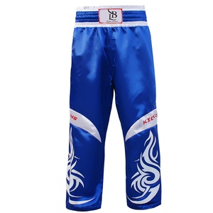 กางเกงคิกบ็อกซิ่งคุณภาพพรีเมียม ผู้ผลิตชั้นนำ รับผลิตแบบ OEM ODM สินค้ามาใหม่ ผลิตตามสั่ง สำหรับผู้ชายและผู้หญิง มวยไทย ราคาถูก - Product Image 1