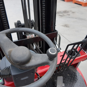 Truk Forklift Listrik 3 Ton Baterai Lithium Peralatan Penanganan Material Gudang Tinggi Angkat 3M Motor AC Pabrik Bersertifikasi CE ISO - Product Image 5