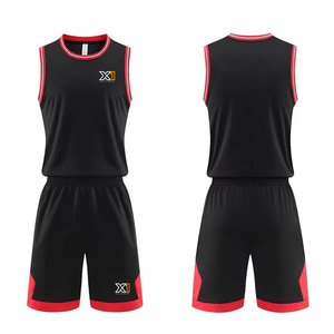 Uniformes de Baloncesto Transpirables de Talla Grande con Diseño Personalizado, Material 100% Poliéster, Tallas y Nombres de Equipo Personalizables - Product Image 1