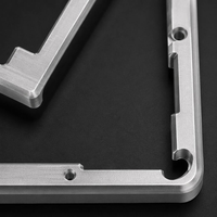 Marco de Aluminio Mecanizado por CNC para Monitor LCD con Anodizado Duro, Soportes de Exhibición Publicitaria, Señalización Digital