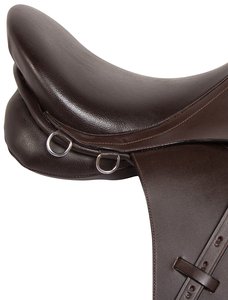 Sillín inglés de salto multiusos de alta calidad, sillín de cuero Original para carreras de caballos, sillín de cuero Original para caballos - Product Image 2