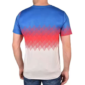 100% coton, T-shirt pour homme, coupe ample, imprimé Meilleure vente T-shirt de sublimation pour homme Design personnalisé T-shirt de sublimation pour homme - Product Image 2