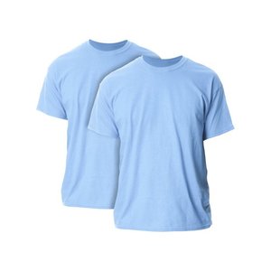 100% coton hommes T-shirt décontracté doux Fitness été mince T-shirts hommes maison vêtements col rond manches courtes solide T-shirt pour hommes - Product Image 1