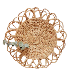 Prix pas cher Haute qualité fabriqué à la main nouveau venu meilleure vente napperon en jacinthe d'eau pour la décoration de cuisine de table du Vietnam - Product Image 1