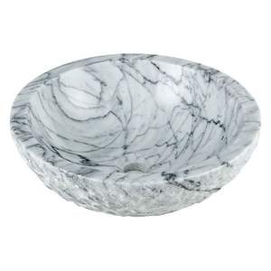 Grand bol vintage fait à la main en résine de marbre noir Designs uniques Meilleur prix Fabriqué en Inde pour salade - Product Image 5