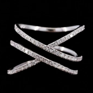 Anillo de diamantes de boda de compromiso solitario elegante personalizado 14K 18K oro 925 Plata VVS Corazón de moissanita 100% regalos de satisfacción - Product Image 1