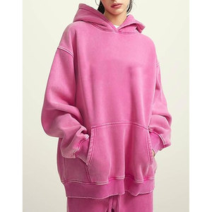 Sudadera con capucha de peso pesado con logo personalizado y lavado vintage, estilo hombro caído, de Independent Trading Co. - Product Image 5