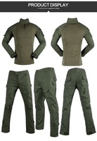 Vanda Tactical GEN2 Uniforme Camouflage Respirant Tenue Tactique Frog Uniformes Tactiques