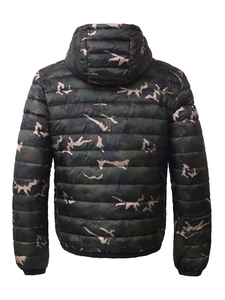 High Quality Custom Men's Clothing Casual <b>Single</b> Style Oversize Reversible <b>Quilting</b> Puffer Jacket 100% Silk Waterproof USA - Product Image 2