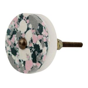 Boutons de chambre multicolores pour enfants, boutons en pierre, Texture, armoire, 3.81 cm, nouveau Design SFK-71, vente en gros - Product Image 1