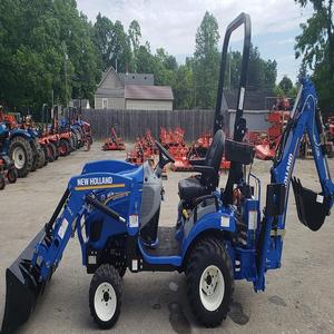 Meilleur prix de gros, qualité supérieure, tracteur agricole New Holland Workmaster 25S 4WD, transmission par engrenages, moteur, chargeur frontal, roue motrice - Product Image 6