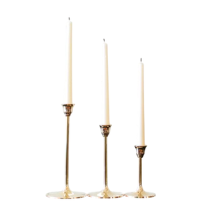 Bougeoir artisanal en métal doré de haute qualité pour décor de table de Noël et de Pâques Meilleur prix pour l'hôtel et le restaurant - Product Image 3