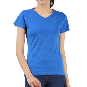 Camiseta de manga corta de algodón para mujer, ropa informal de secado rápido para verano - Product Image 2