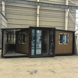 Maisons mobiles pliantes économiques de 40 et 20 pieds, 4 chambres, villas extensibles, maisons préfabriquées en conteneurs, maisons modernes de luxe à vendre - Product Image 1